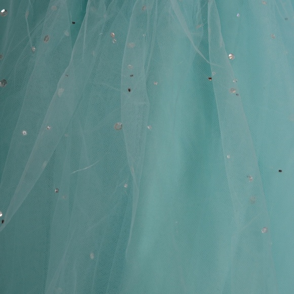 Mori Lee Sequined/beaded/Tulle Princess Dress SZ 11/12 - Picture 10 of 12